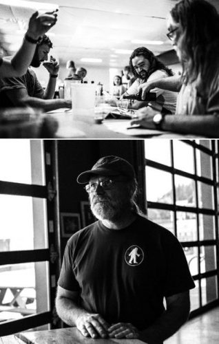 Members of the cascade brewers society and others sample the entries in the sasquatch homebrew competition. winner to be revealed june 7. Below: Brandt Weaver.