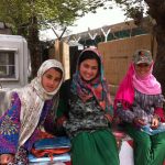 Afghan girls. Photo by Jake Klonoski