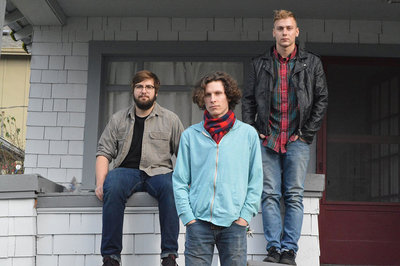 Elliott Fromm, Cameron Lister and Dylan Campbell of Pluto the Planet