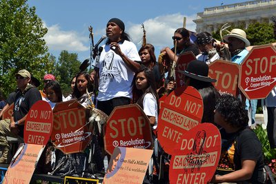 Apache Tribal members