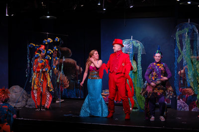 Jenny Parks and Anthony Krall in ACE's The Little Mermaid
