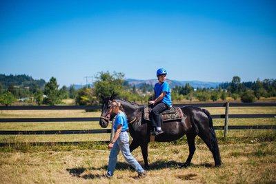 Monica Liles takes a client out for a ride.