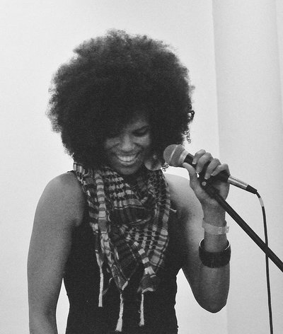 Walidah Imarisha. Photo by Pete Shaw
