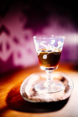 Green Walnut Nocino. Photo by Trask Bedortha