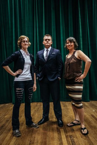 Mollie Clevidence, Jay Hash and Darlene Rhoden