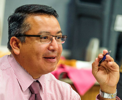 Gustavo Balderas, 4J Superintendent. Photo: courtesy 4J.