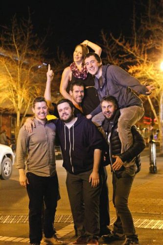 Friday night in the ‘Barmuda Triangle’