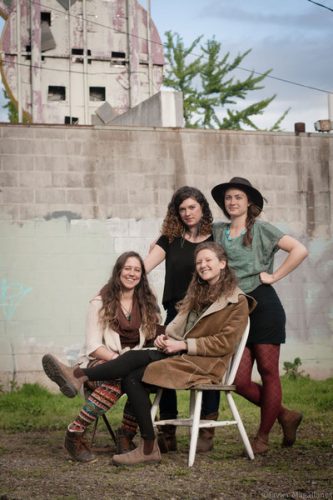 Jocelyn Lescarbeau, Claire Schechtman, Shelby Meyers, Caitlin Jemma