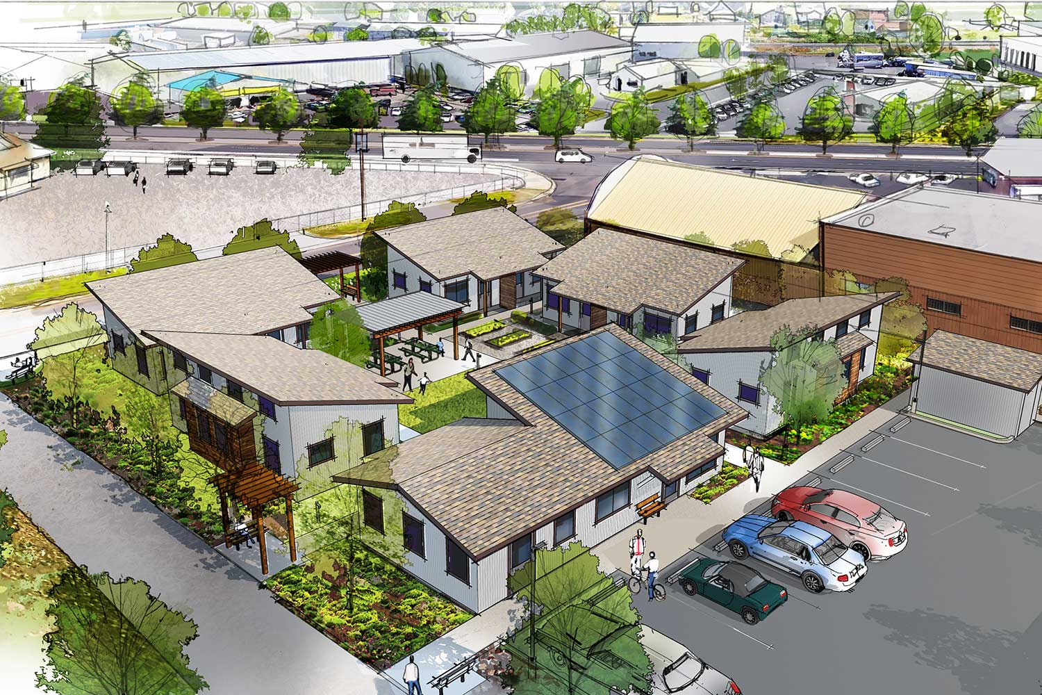 20181129news-Sponsors_Tiny-home_Aerial_rendering_041818